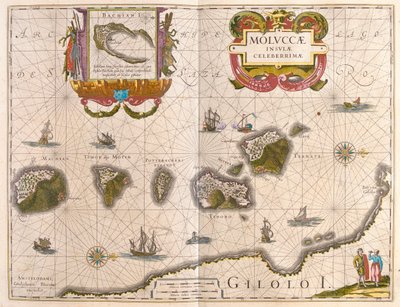 Spice Islands and Island of Bachian (Batjan), in 