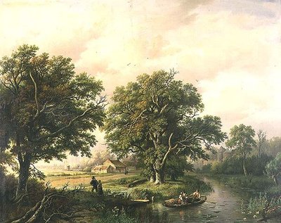 River Scene by Willem Bodeman