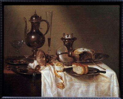 Still life with Nautilus by Willem Claesz. Heda