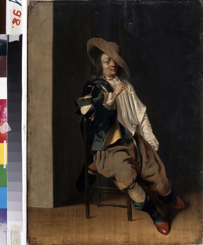A Smoker by Willem Cornelisz Duyster