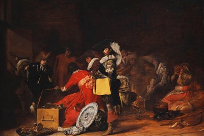 Soldiers with Plunder by Willem Cornelisz Duyster