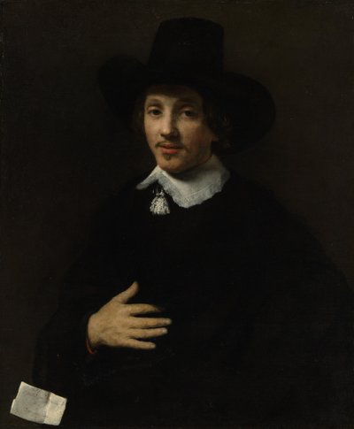 Portrait of a Man Self-Portrait, 1653 or 1655 by Willem Drost