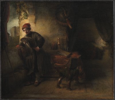Standing Young Man at the Window in his Study Reading, known as 