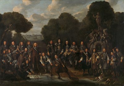 Allegory on the Flourishing of the Dutch Fishery after the Second Anglo-Dutch War (1665-67) by Willem Eversdijck (attributed to)