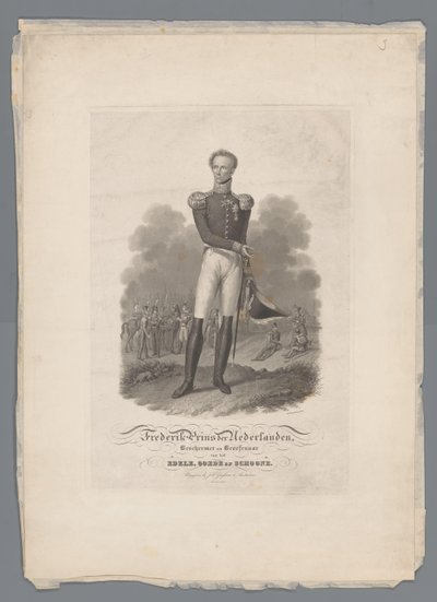 Frederick Prince of the Netherlands, Protector and Practitioner of the Noble, Good and Beautiful by Willem Hendrik Hoogkamer