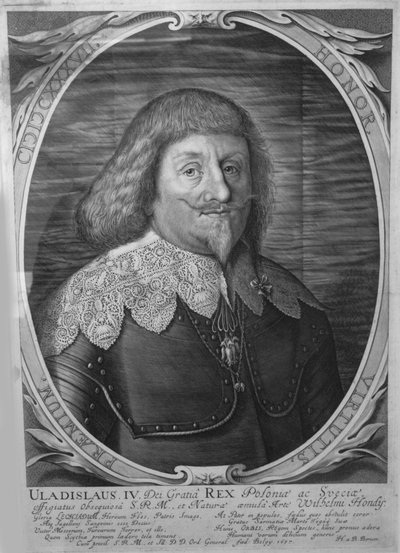 King Wladyslaw IV Vasa of Poland, Tsar of Russia by Willem Hondius
