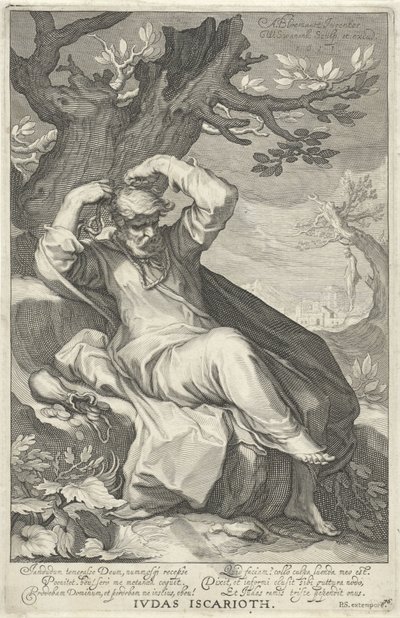Judas Iscariot Hangs Himself by Willem Isaacsz. van Swanenburg
