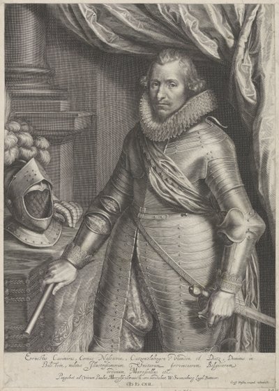 Portrait of Ernst Casimir, Count of Nassau-Dietz by Willem Isaacsz. van Swanenburg