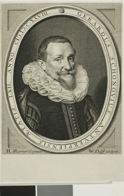 Gerard van Schoonhoven by Willem Jacobsz. Delff