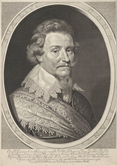 Portrait of Ernst Casimir, Count of Nassau-Dietz by Willem Jacobsz Delff