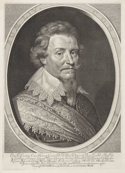 Portrait of Ernst Casimir, Count of Nassau-Dietz by Willem Jacobsz Delff