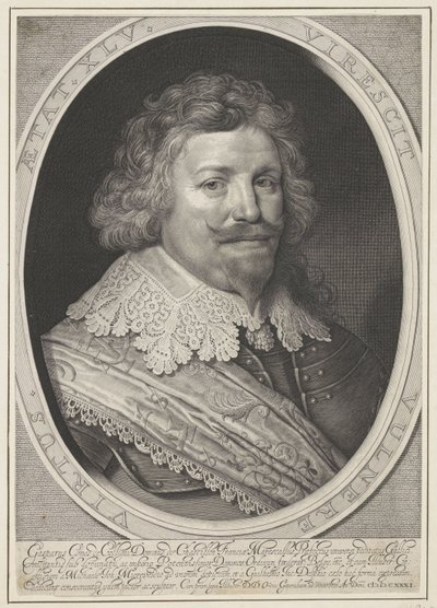 Portrait of Gaspard de Coligny by Willem Jacobsz Delff