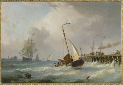 Storm at Sea by Willem Jr. Gruyter