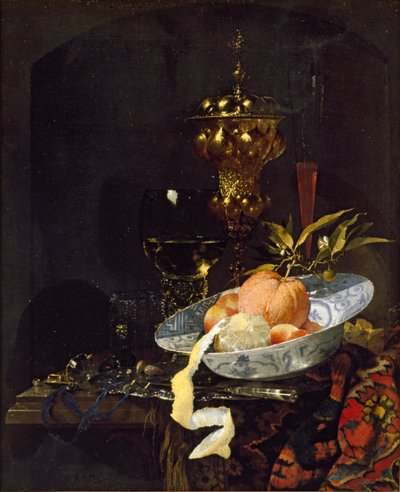 Still Life with an Oriental Rug by Willem Kalf