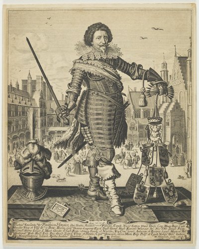 Frederik Hendrik, Prince of Orange, c.1634 by Willem Outgertsz Akersloot