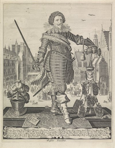 Portrait of Frederick Henry, Prince of Orange by Willem Outgertsz. Akersloot