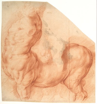 Centaur Tamed. Antique Sculpture Seen from the Left by Willem Panneels