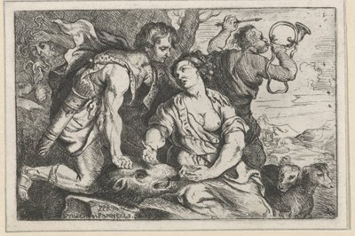 Meleager and Atalanta by Willem Panneels