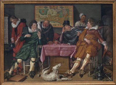 Happy company by Willem Pietersz Buytewech