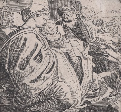 The Holy Family Resting, ca. 1615 by Willem Pietersz. Buytewech