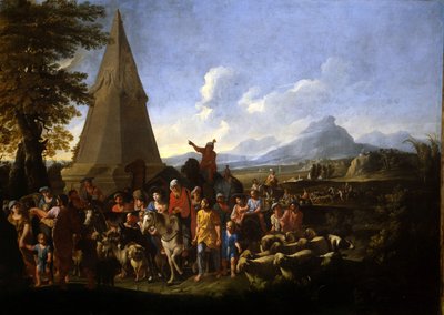 Jacob and His Family Entering Egypt by Willem Reuter
