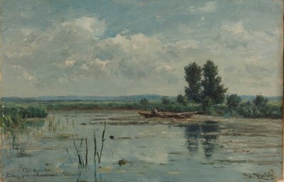 Lake near Loosdrecht by Willem Roelofs (I)