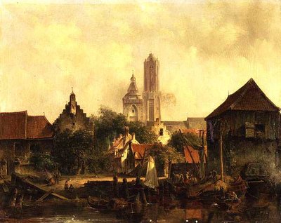 View of Utrecht by Willem Roelofs