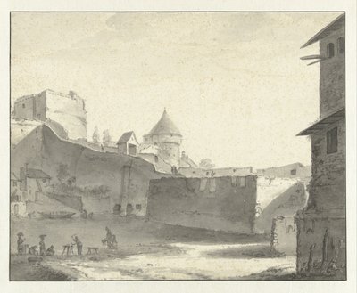 View of the Bridge over the Erdre in Nantes by Willem Schellinks