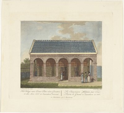 The Czar Peter House in Zaandam by Willem Senus van