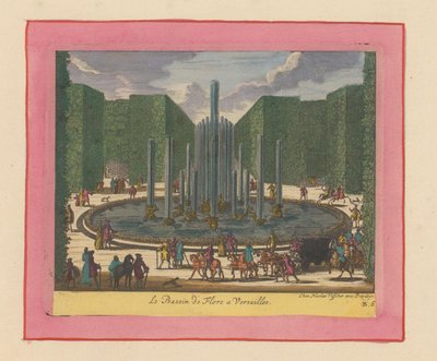 Basin of Flora in the Gardens of Versailles by Willem Swidde