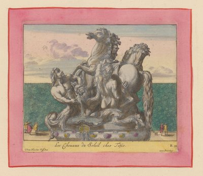 Statue of the Horses of the Sun Attended by Two Tritons by Willem Swidde