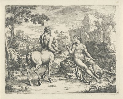 Ocyrhoë Predicts the Fate of Chiron and Asclepius by Willem Van Mieris