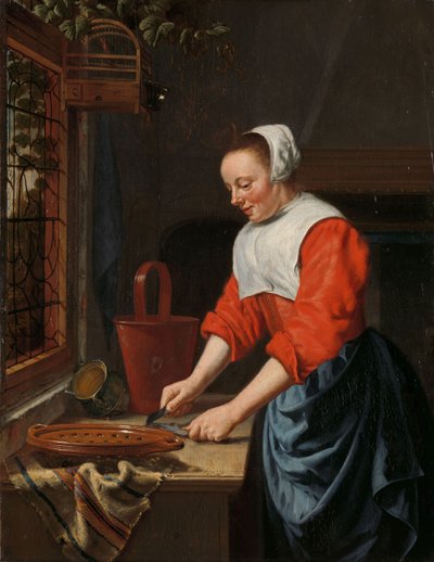 The Servant Girl by Willem Van Odekercken