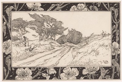Dune Landscape with Marram Grass by Ludwig Willem Reymert Wenckebach