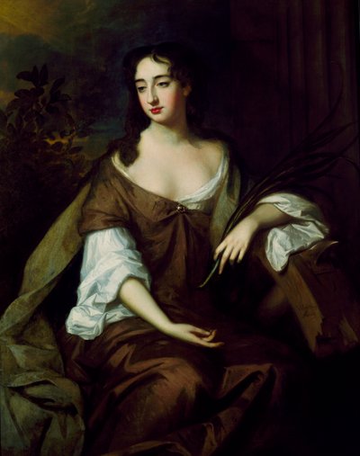 A Lady as St. Catherine by Willem Wissing