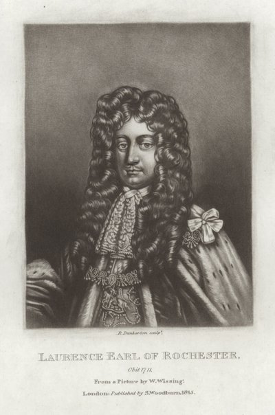 Laurence Earl of Rochester by Willem Wissing