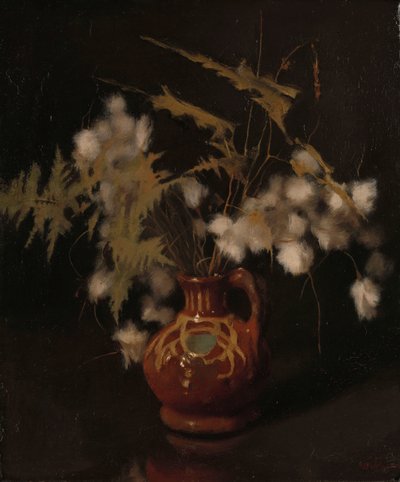 Fluffy Flowers in a Jug by Willem Arnoldus Witsen