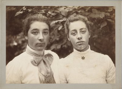 Liesbeth Quarles v. Ufford and Dora Reub-Arntzenius by Willem Witsen