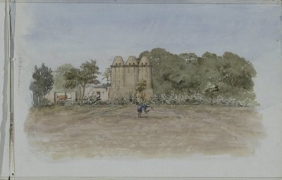 Dovecotes near a Piece of Farmland by Willem de Famars Testas