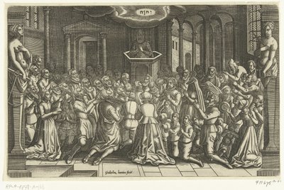 Thanksgiving for the Relief of Leiden, 1574 by Willem de Haen