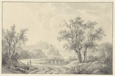 Landscape with Ruin in the Distance by Willem de Klerk