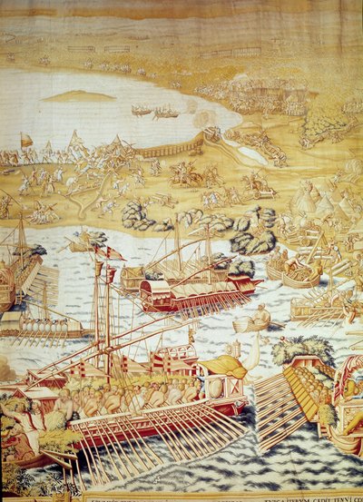 Conquest of Tunis by Emperor Charles V: The Siege of Golette by Willem de Pannemaker