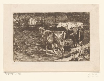 Four Cows in a Meadow by Willem de Zwart