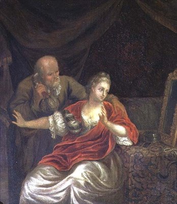 An Offer Rejected by Willem van (after) Mieris