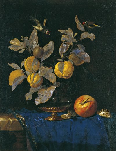 Still Life with Fruit by Willem van Aelst