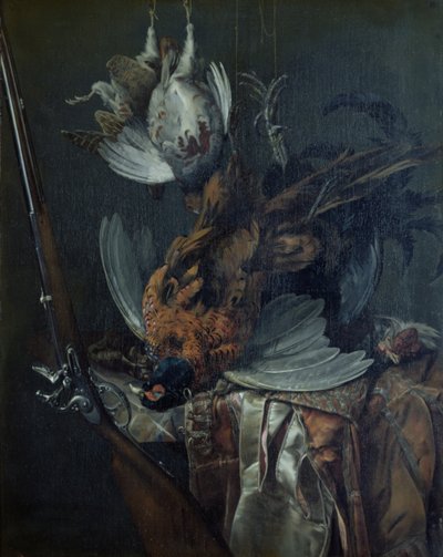 Still life with Dead Game by Willem van Aelst