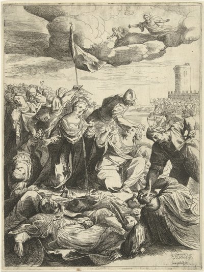 Saint Ursula Besieged by the Huns by Willem van Haecht (II)