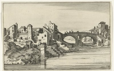 Bridge over the River by Willem van Nieulandt (II)