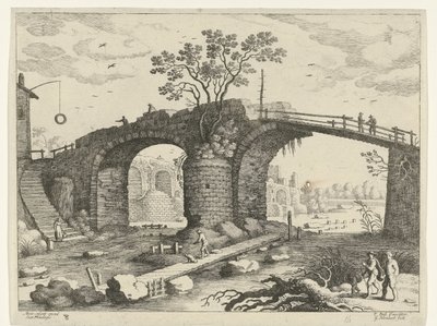 Bridge over a River by Willem van Nieulandt (II)