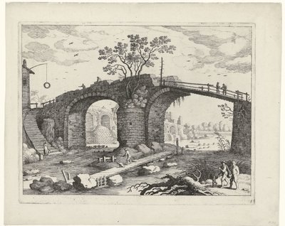Bridge Over a River by Willem van Nieulandt (II)